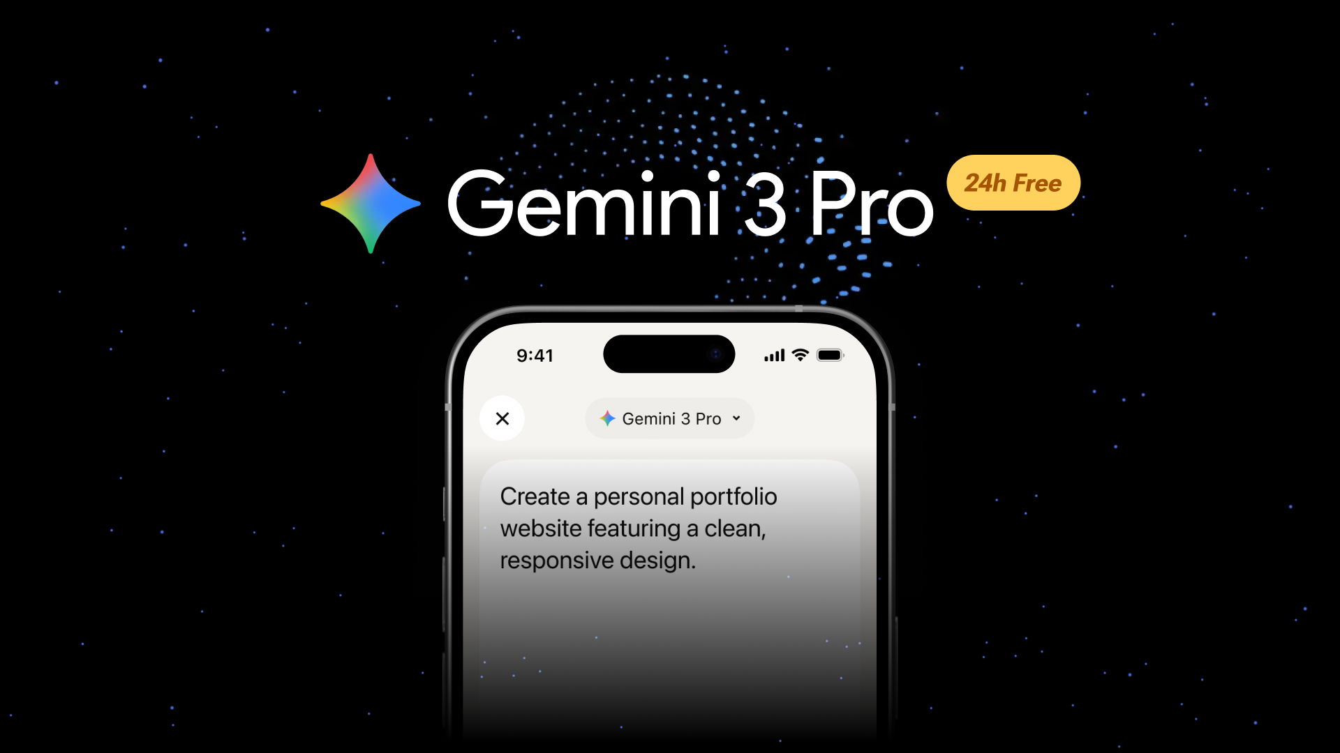 Gemini 3 Pro - 24h Free